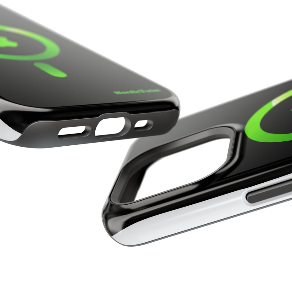 MagSafe Mobilskal Neongrön Ring