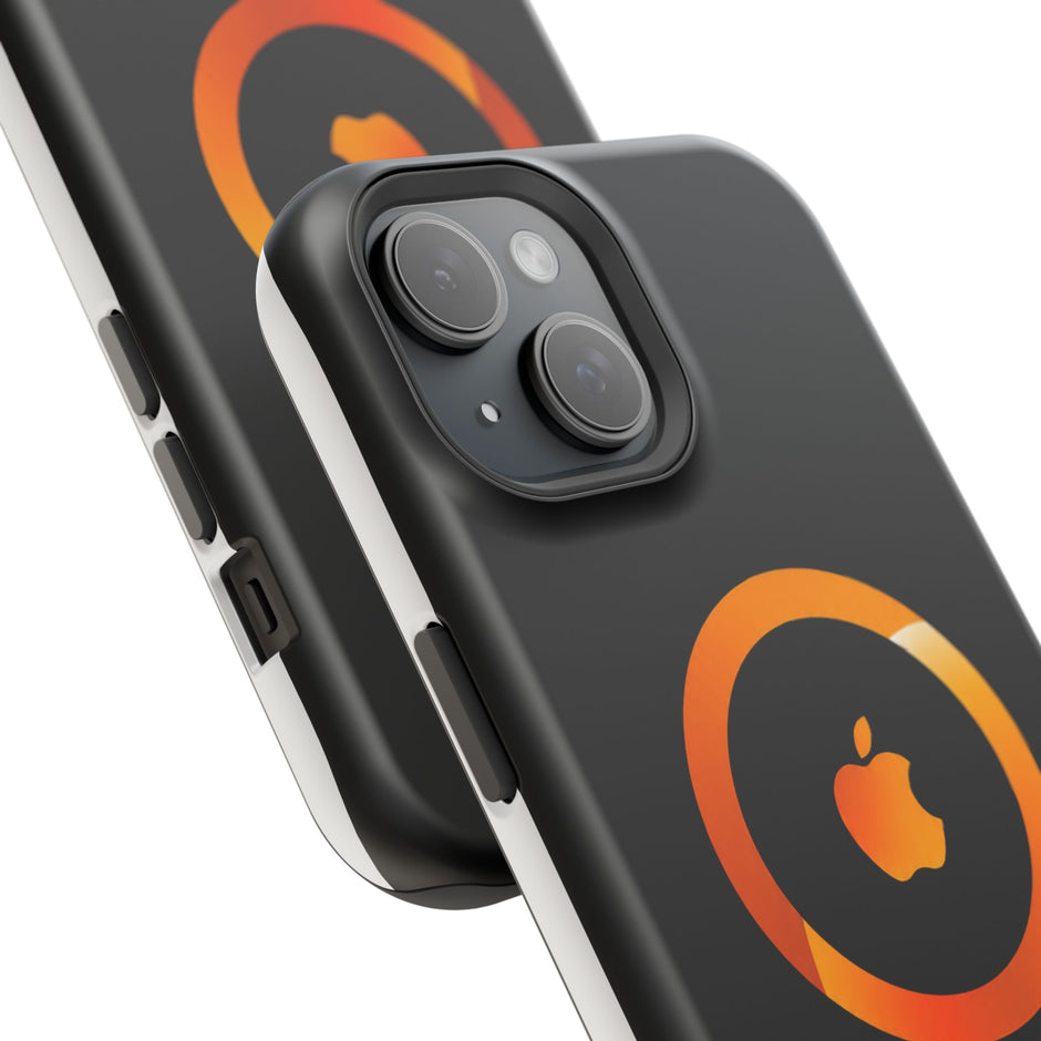 Stöttåligt MagSafe iPhone-skal – Orange Sökikon