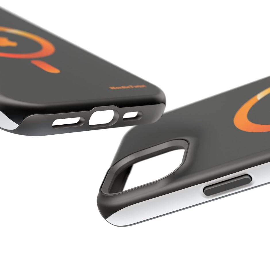 Stöttåligt MagSafe iPhone-skal – Orange Sökikon