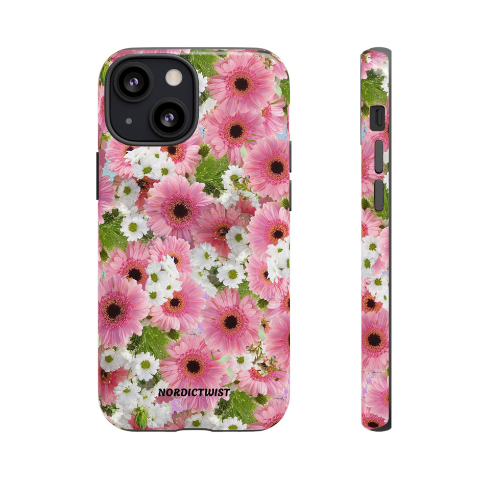 Floral Tough Phone Case - Colorful Flower Design for Nature Lovers
