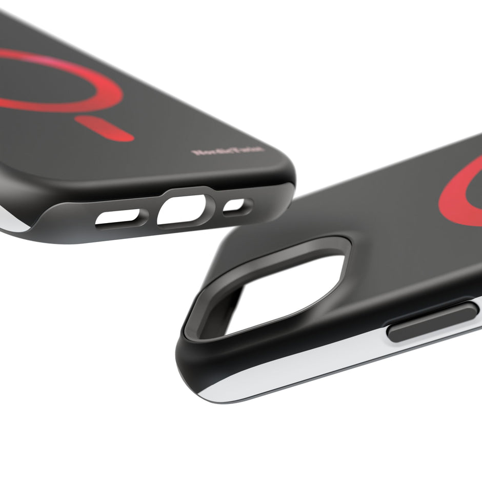 MagSafe Mobilskal – Röd Ringdesign