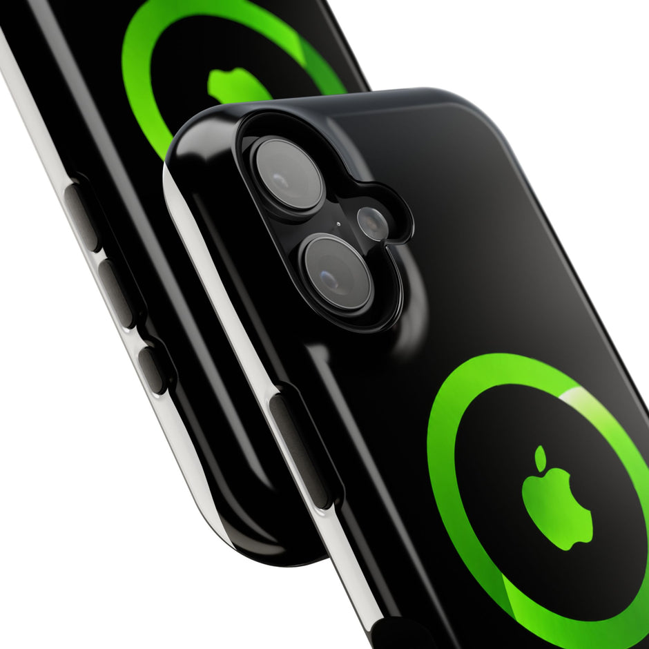 MagSafe Mobilskal Neongrön Ring