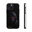 Tough Phone Case – Hooded Grim Reaper with Red Glowing Eyes