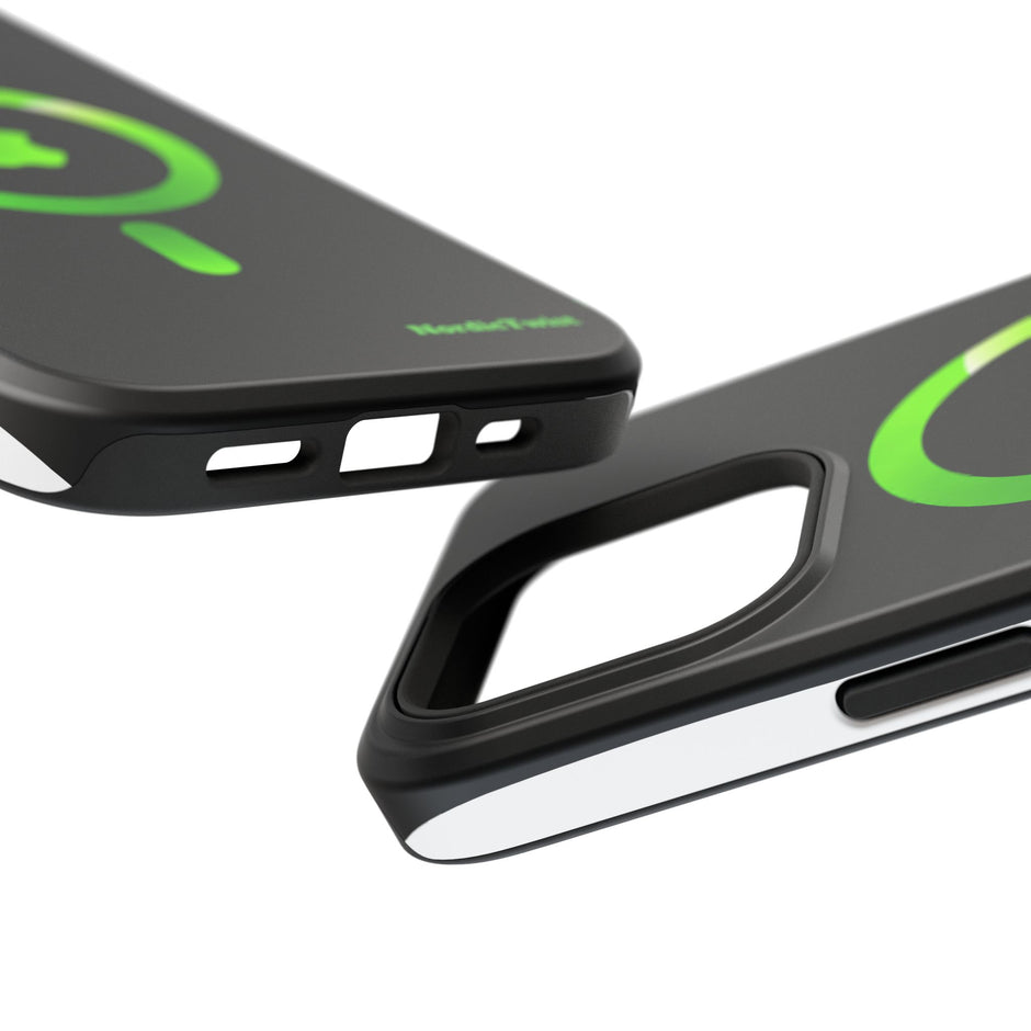 MagSafe Mobilskal Neongrön Ring