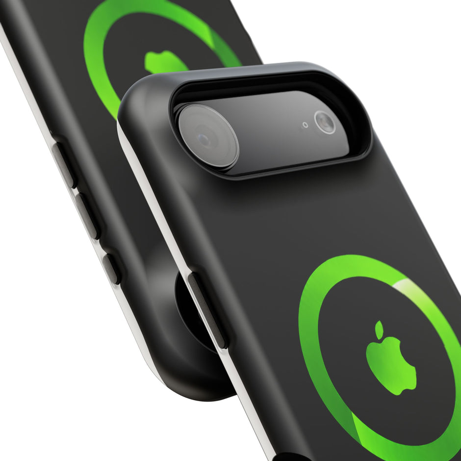 MagSafe Mobilskal Neongrön Ring