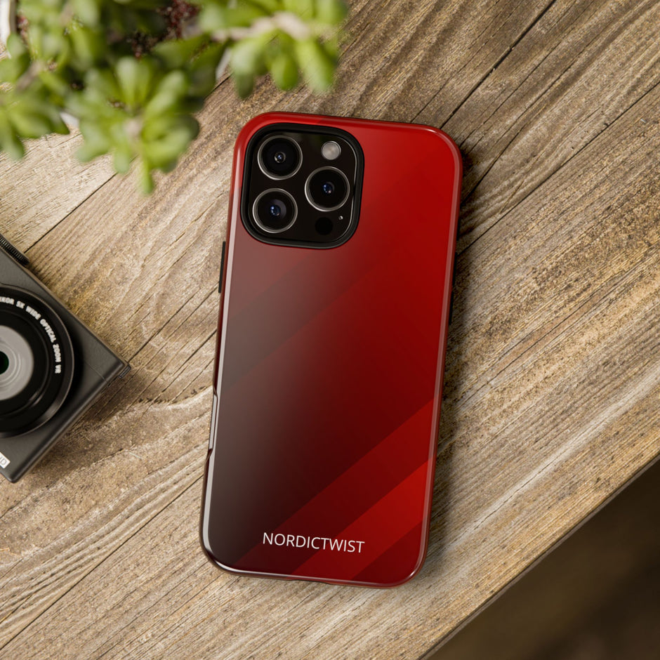 Durable Red Phone Case - Tough Protection for Your Device