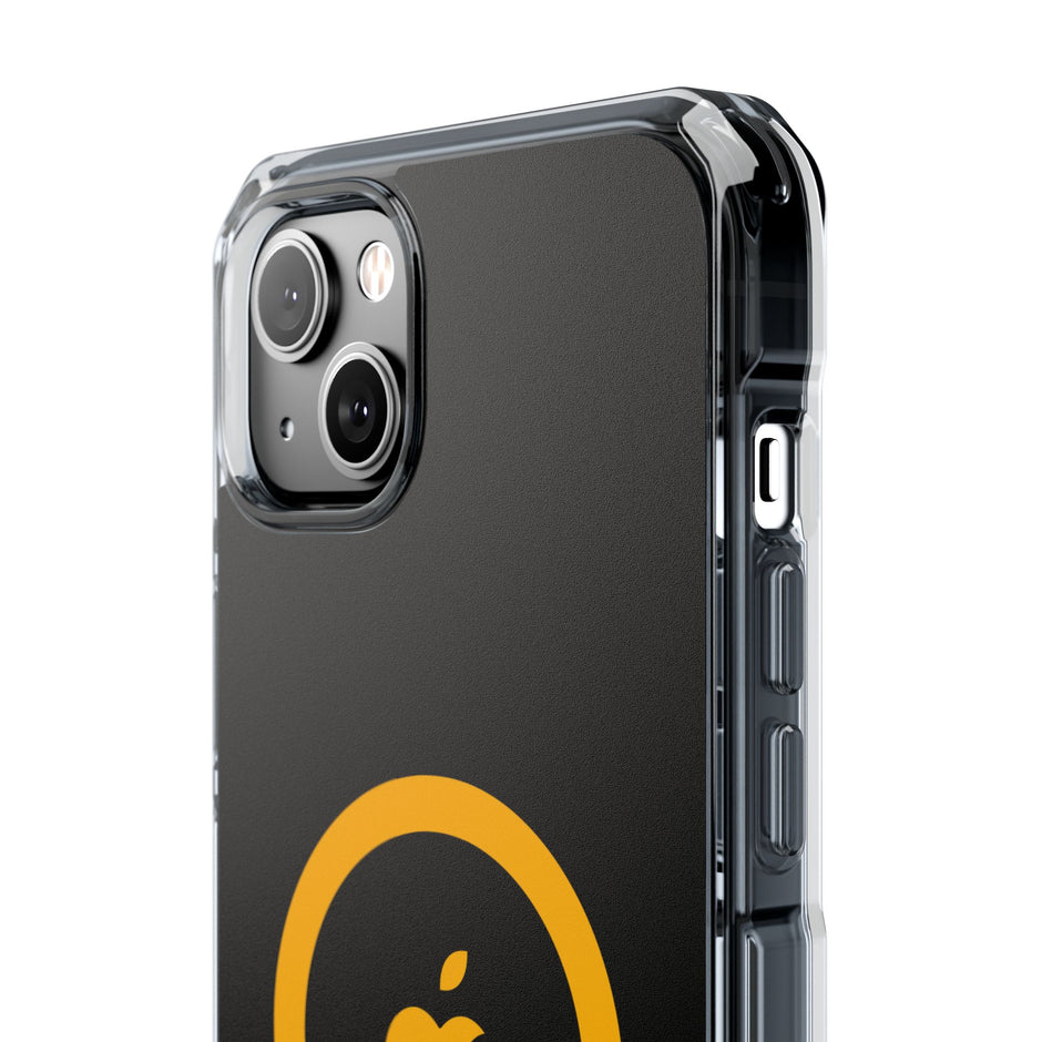 MagSafe Clear Phone Case – Yellow Ring