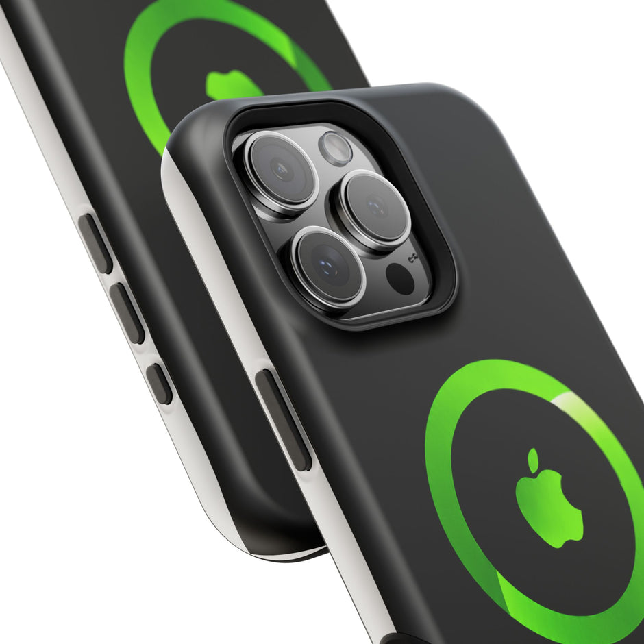 MagSafe Mobilskal Neongrön Ring