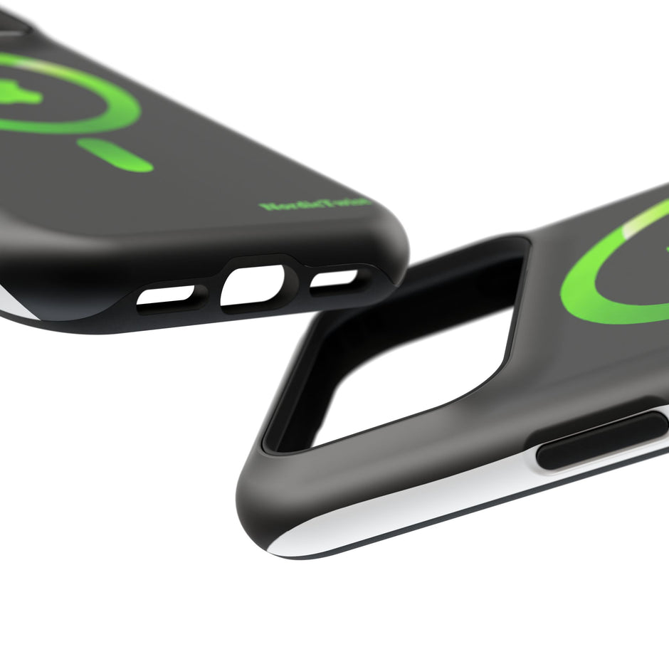 MagSafe Mobilskal Neongrön Ring