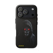 Tough Phone Case – Hooded Grim Reaper with Red Glowing Eyes