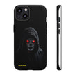 Tough Phone Case – Hooded Grim Reaper with Red Glowing Eyes