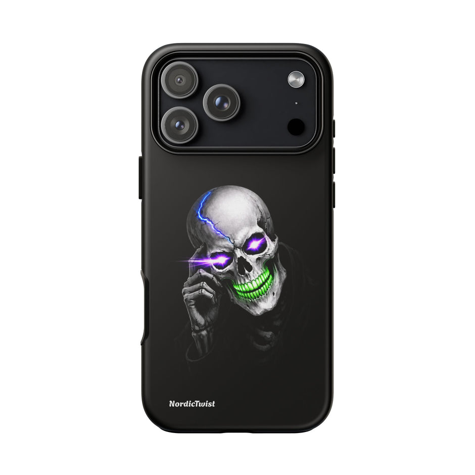 Neon Skull Tough Phone Case