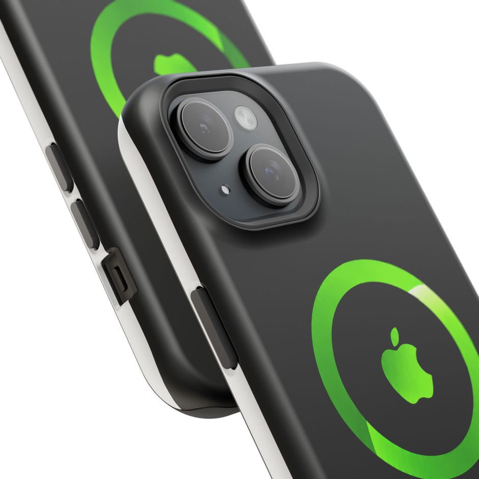 MagSafe Mobilskal Neongrön Ring