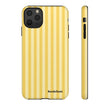 Yellow Stripe Tough Phone Case