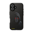 Tough Phone Case – Hooded Grim Reaper with Red Glowing Eyes