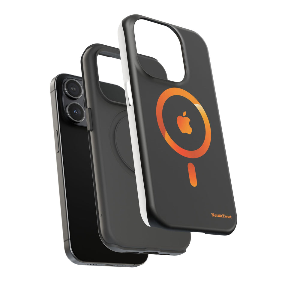 Stöttåligt MagSafe iPhone-skal – Orange Sökikon