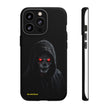 Tough Phone Case – Hooded Grim Reaper with Red Glowing Eyes