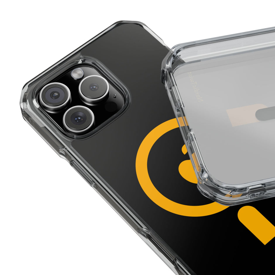 MagSafe Clear Phone Case – Yellow Ring