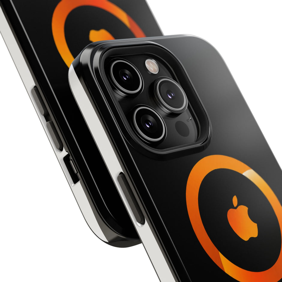 Stöttåligt MagSafe iPhone-skal – Orange Sökikon