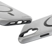 MagSafe Mobilskal – Grå Ringdesign