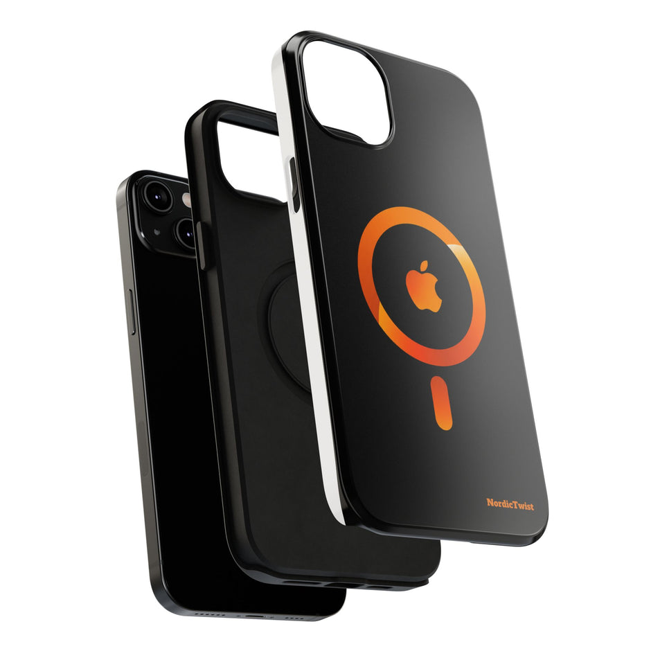 Stöttåligt MagSafe iPhone-skal – Orange Sökikon