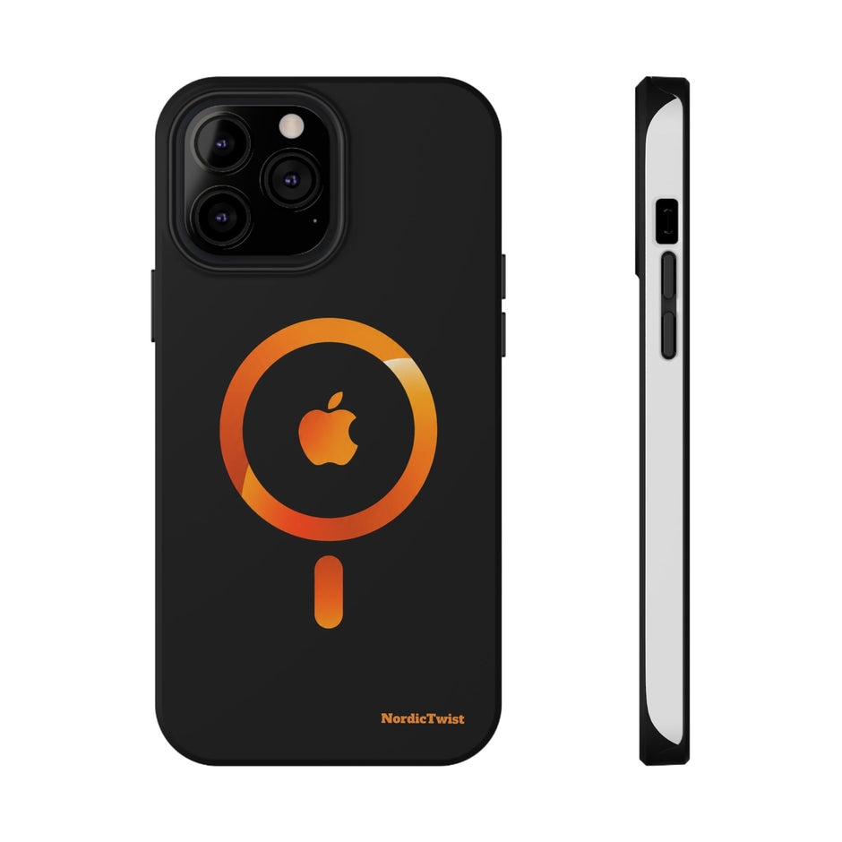 Stöttåligt MagSafe iPhone-skal – Orange Sökikon