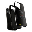Tough Phone Case – Hooded Grim Reaper with Red Glowing Eyes