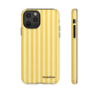 Yellow Stripe Tough Phone Case