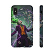 Joker Chaos Tough Phone Case — Electric Cards Graphic iPhone Case