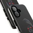 Tough Phone Case – Hooded Grim Reaper with Red Glowing Eyes