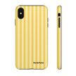 Yellow Stripe Tough Phone Case