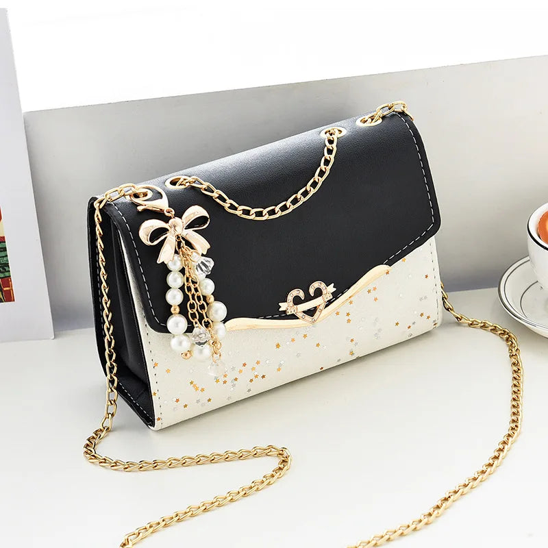 Elegant PU-läder Crossbody-väska – Dam