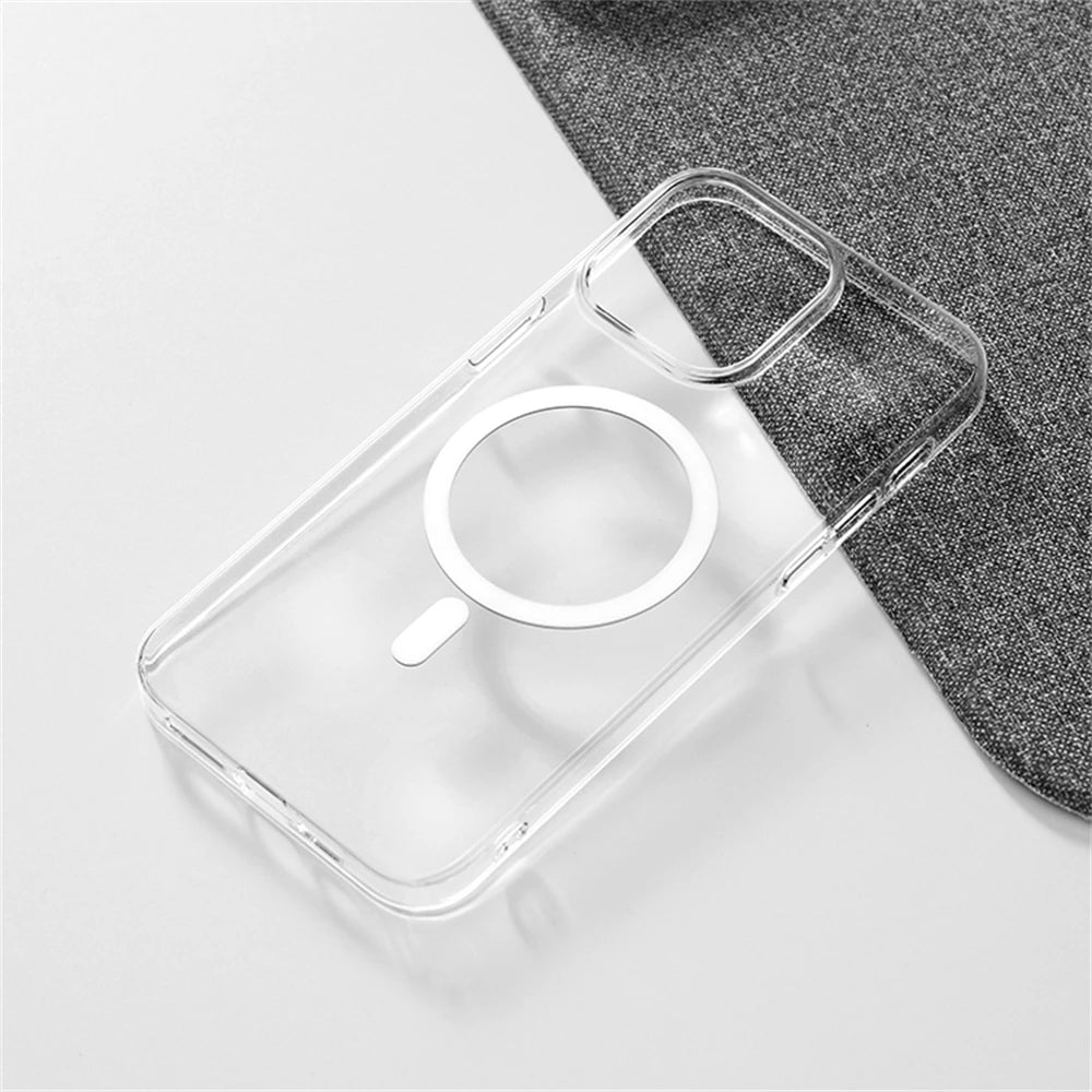 Transparent Magnetiskt Mobilskal