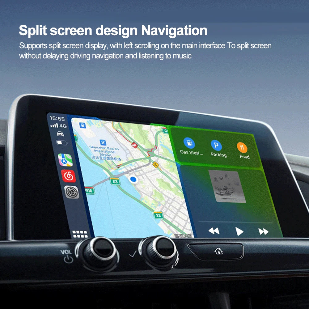 Trådlös CarPlay &amp; Android Auto Adapter