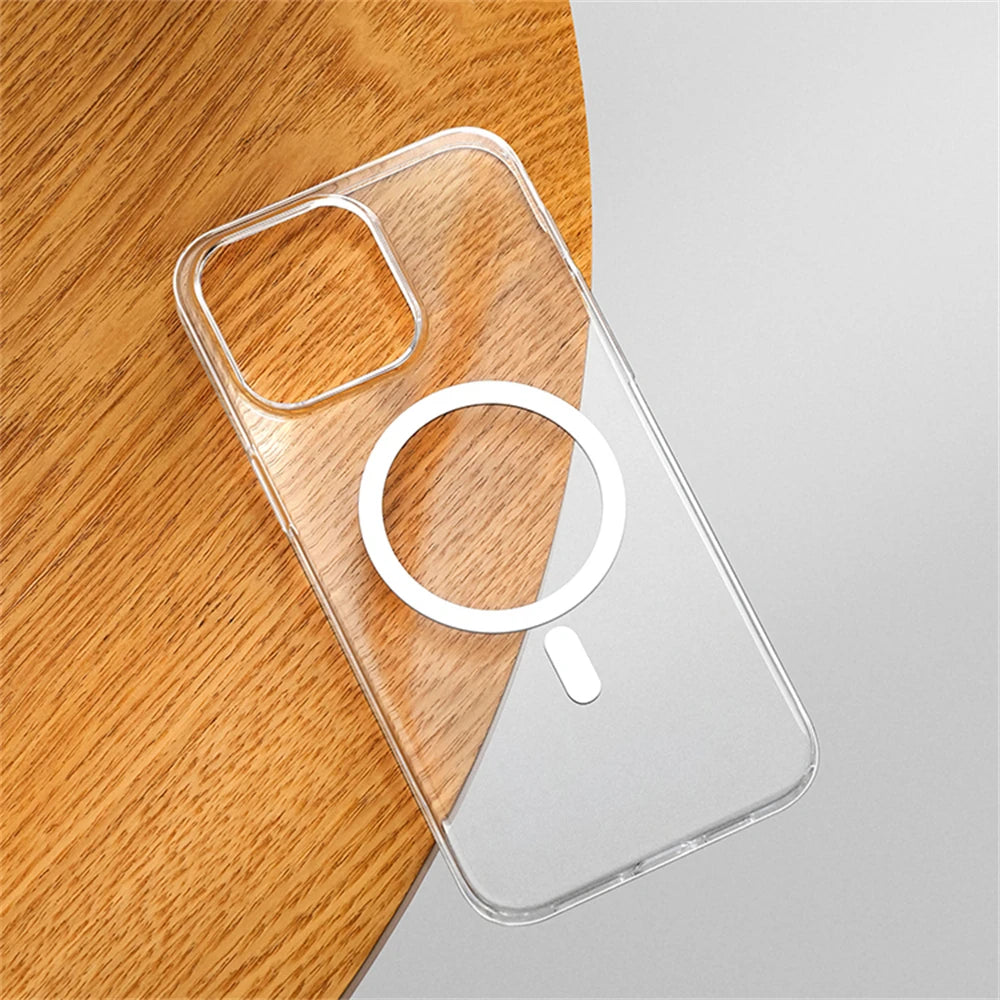 Transparent Magnetiskt Mobilskal