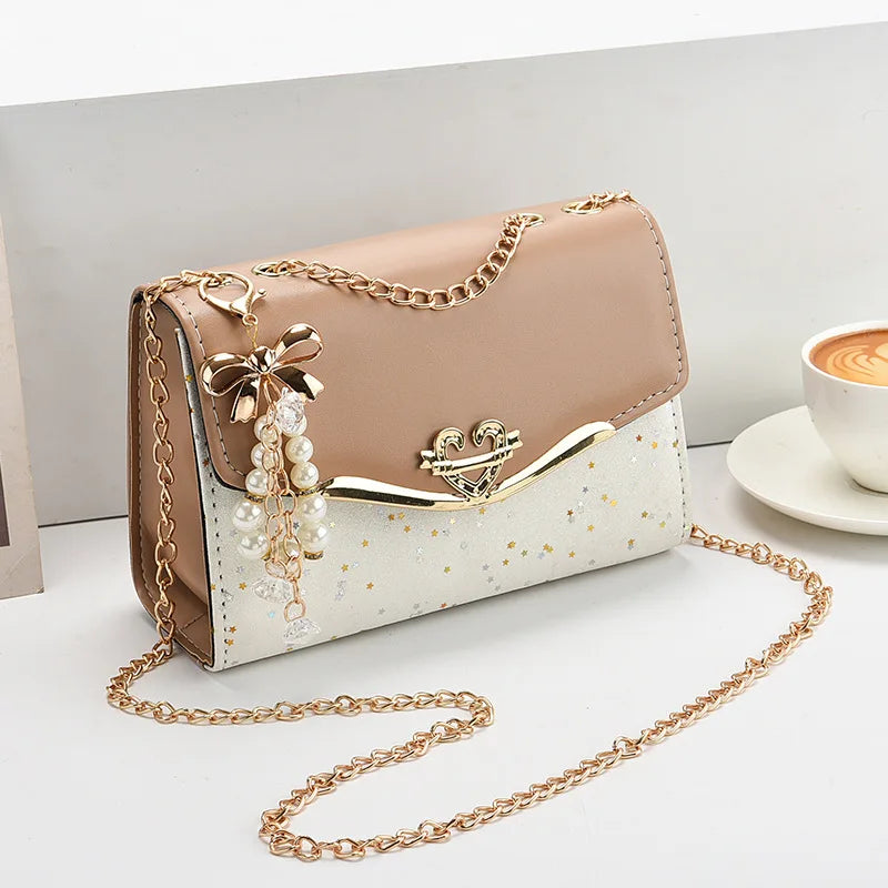 Elegant PU-läder Crossbody-väska – Dam