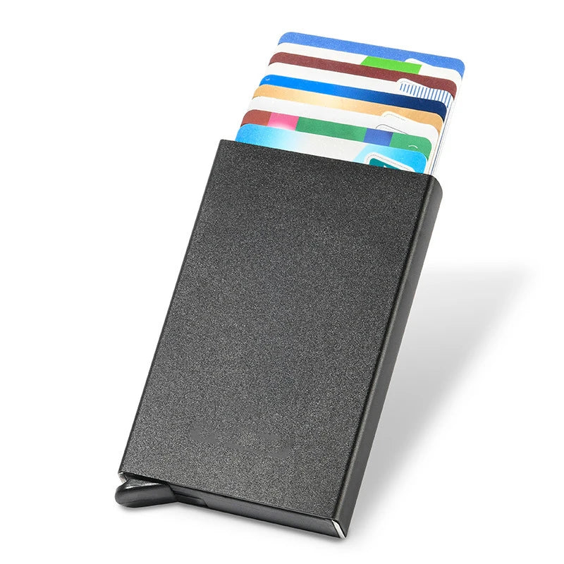 Minimalistisk Aluminiumplånbok – Säker &amp; Smidig